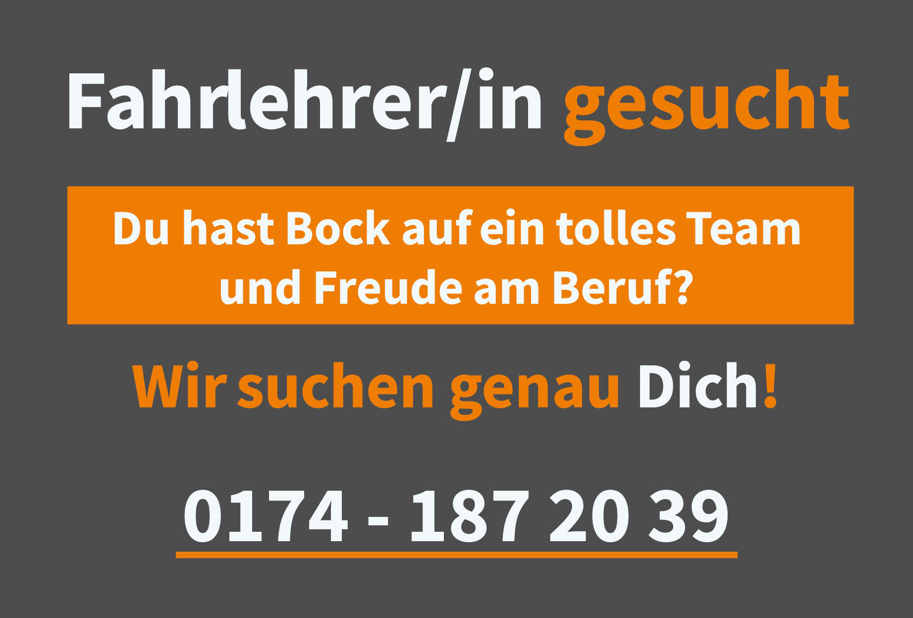 Wir suchen dich_Fahrlehrer